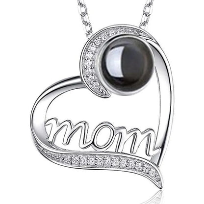 MOM Heart Necklace