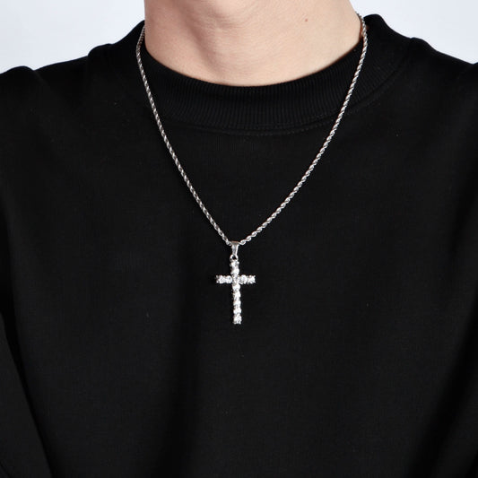 Diamond Cross Necklace