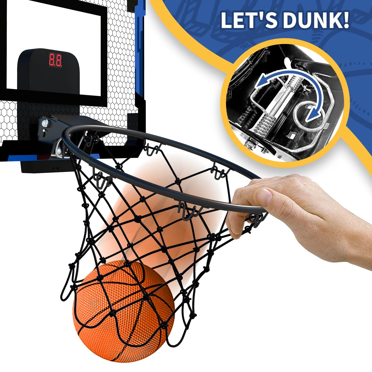 Mini Indoor Basketball Hoop