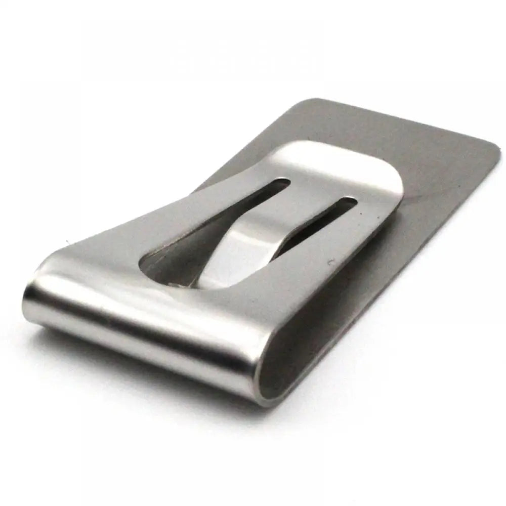 Stainless Steel Money Clip/Card Holder