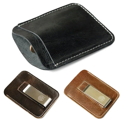 Leather Money Clip/Mini Wallet