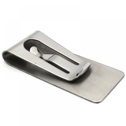 Stainless Steel Money Clip/Card Holder