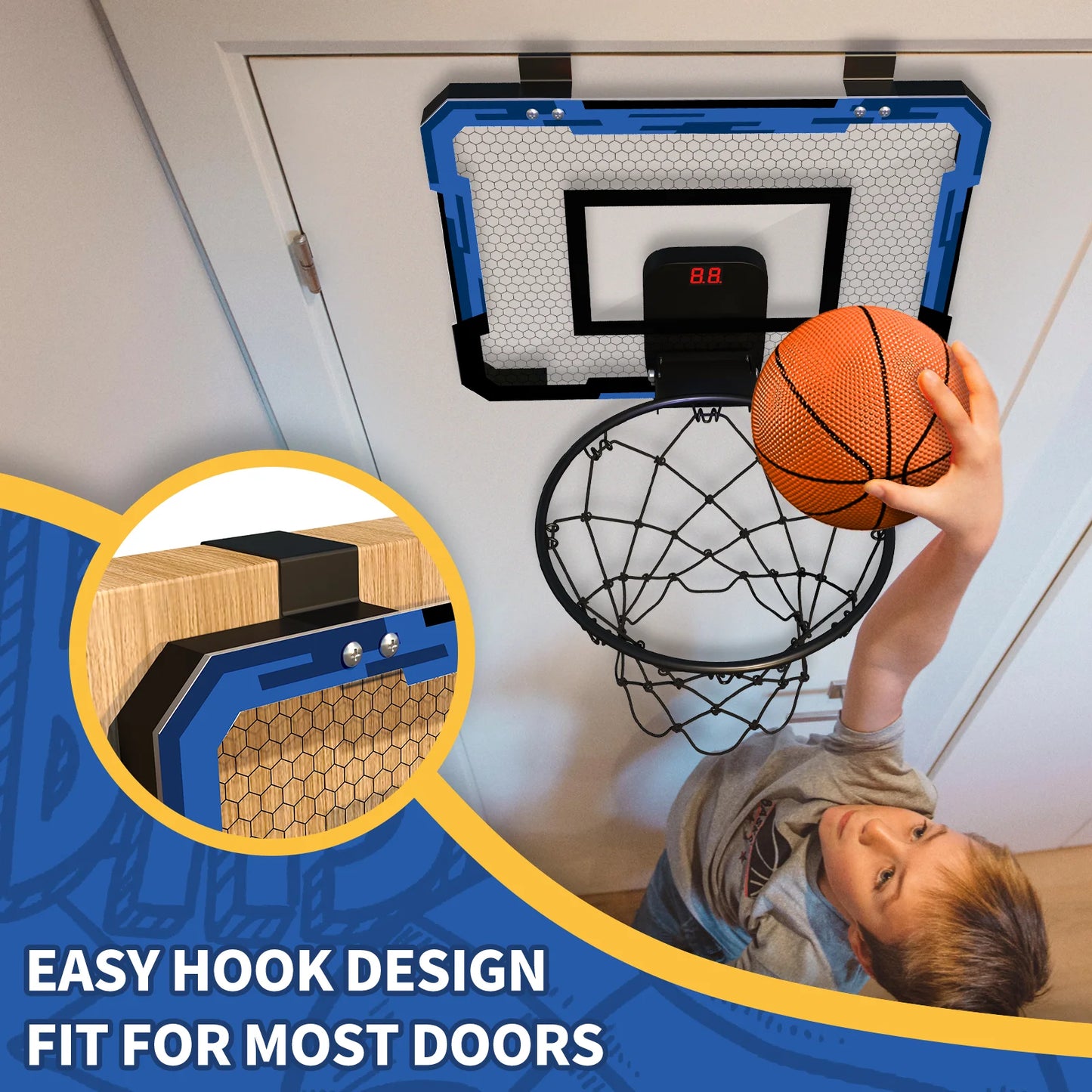 Mini Indoor Basketball Hoop