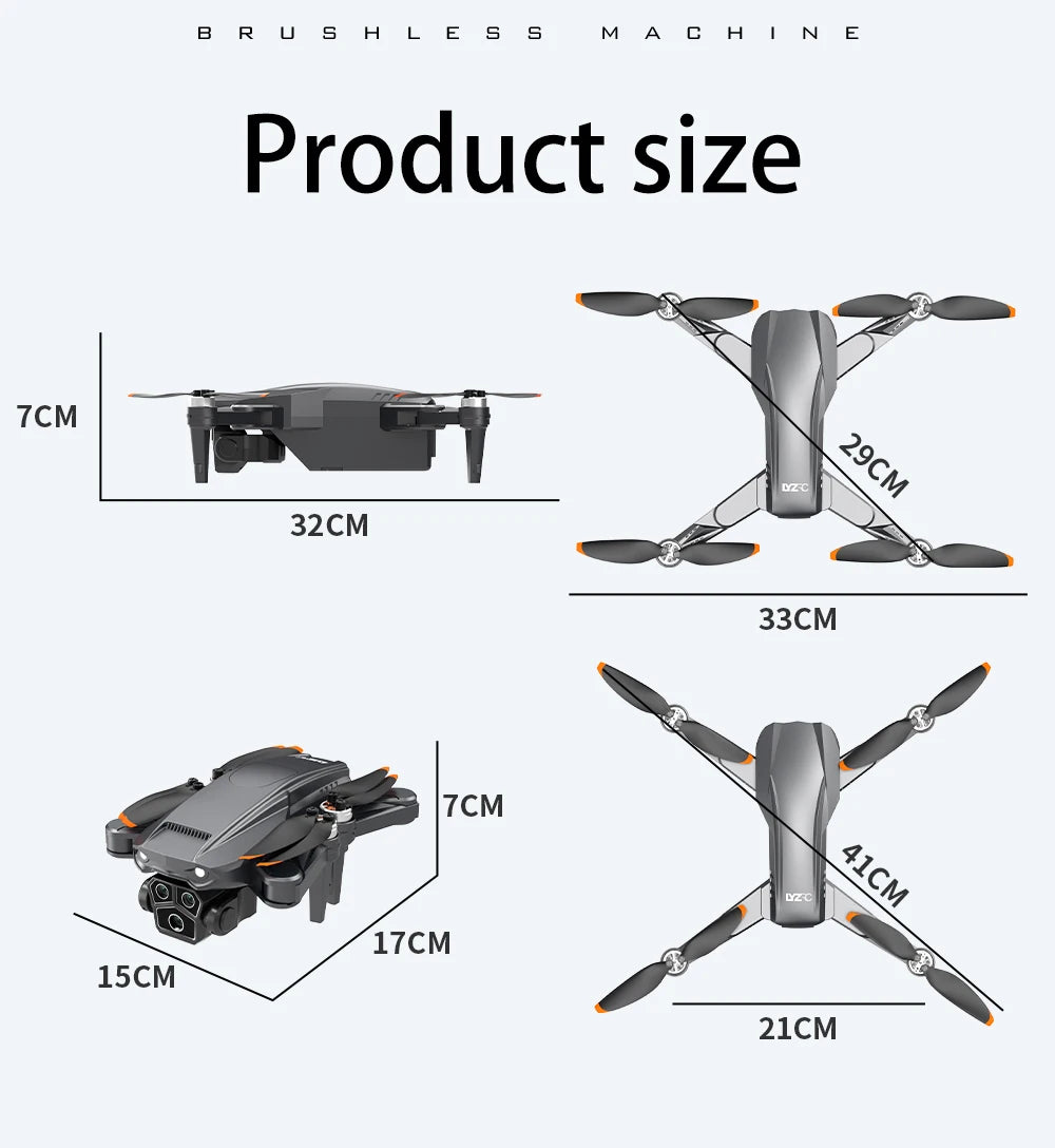 Drone 4K Professional GPS