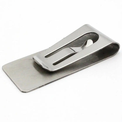 Stainless Steel Money Clip/Card Holder